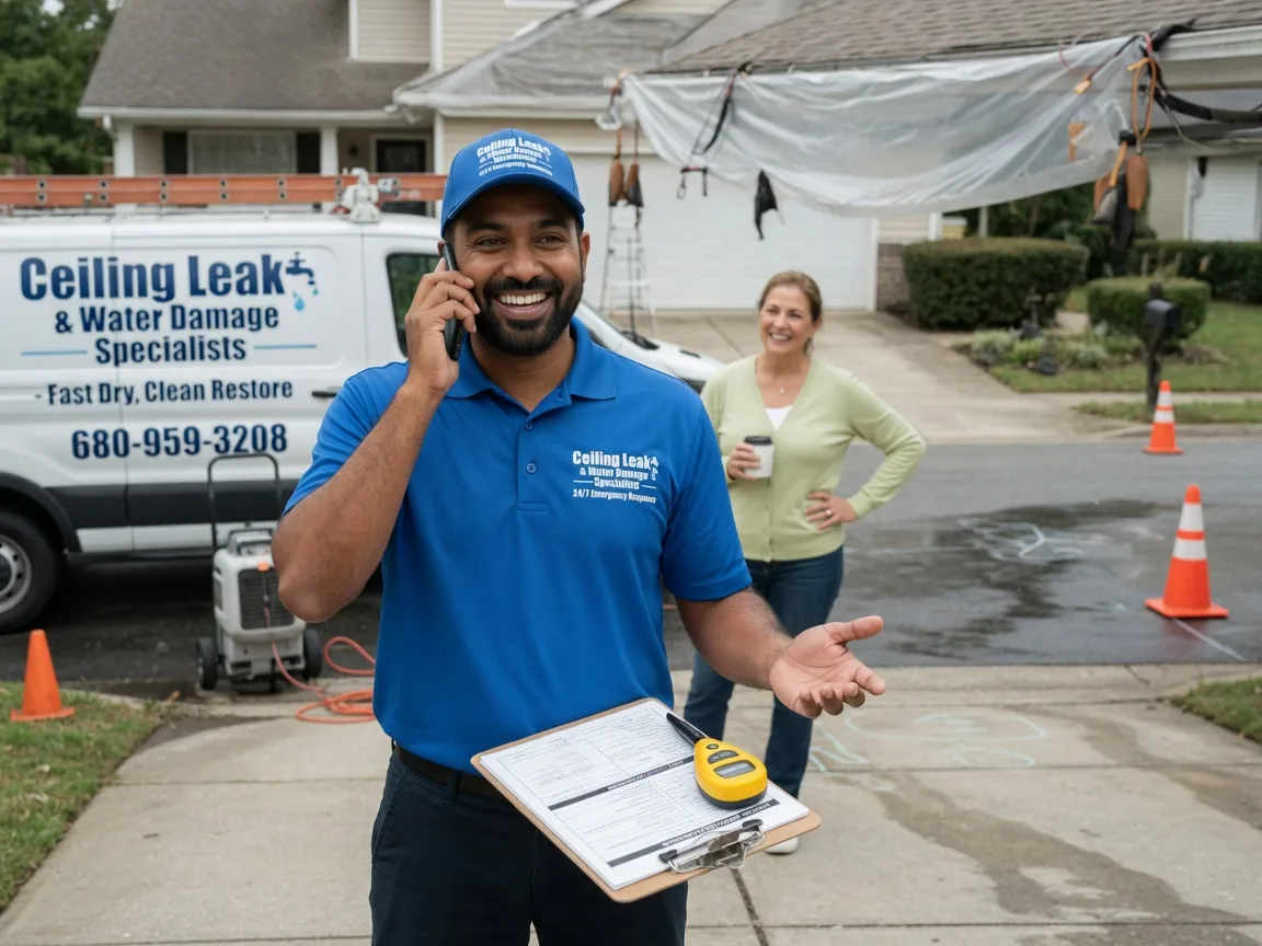 Ceiling Leak Cleanup Knox, IN FAQs
